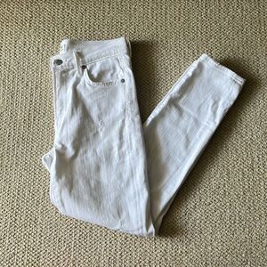 White citizens of humanity distressed jeans size 25